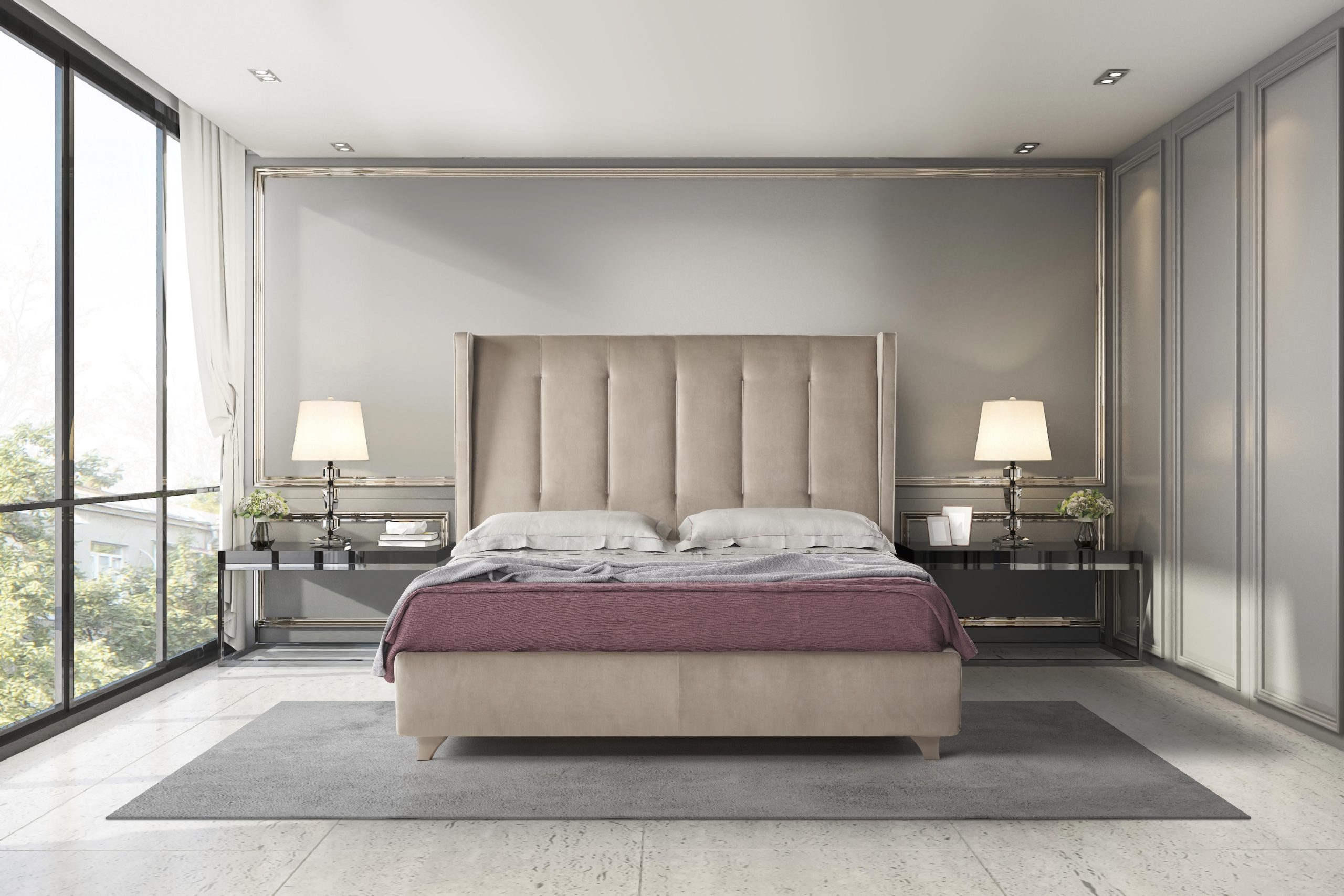 Кровать Фабрика BEDDING Edo 