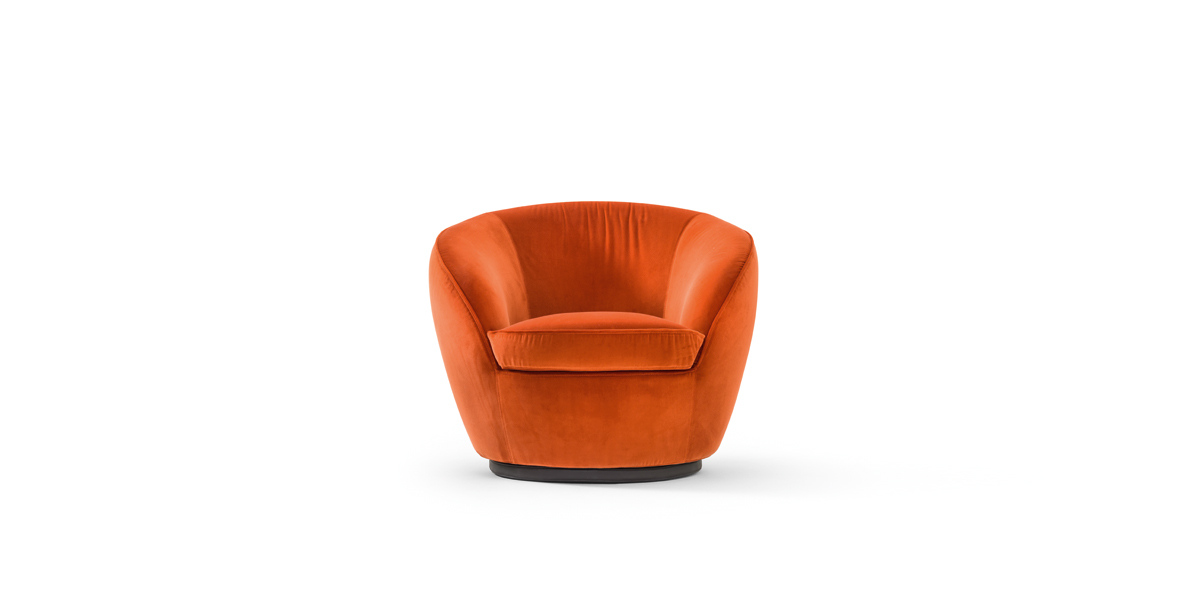 Кресло Фабрика BLACK TIE Giulia Swivel 