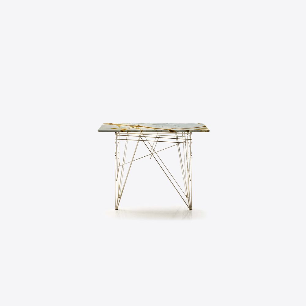 Стол журнальный Black Tie Lin marble 