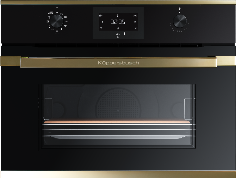 Компактный духовой шкаф Gold Фабрика KUPPERSBUSCH CBP 6332.0 S4 