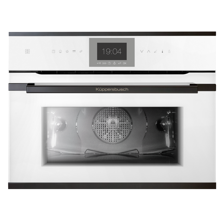 Компактный духовой шкаф Black Chrome Фабрика KUPPERSBUSCH CBP 6550.0 W2 