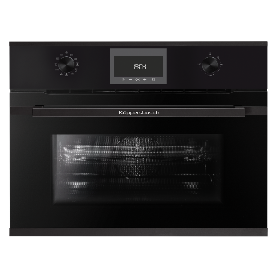 Компактный духовой шкаф с микроволнами Black Velvet Kuppersbusch CBM 6330.0 S5 