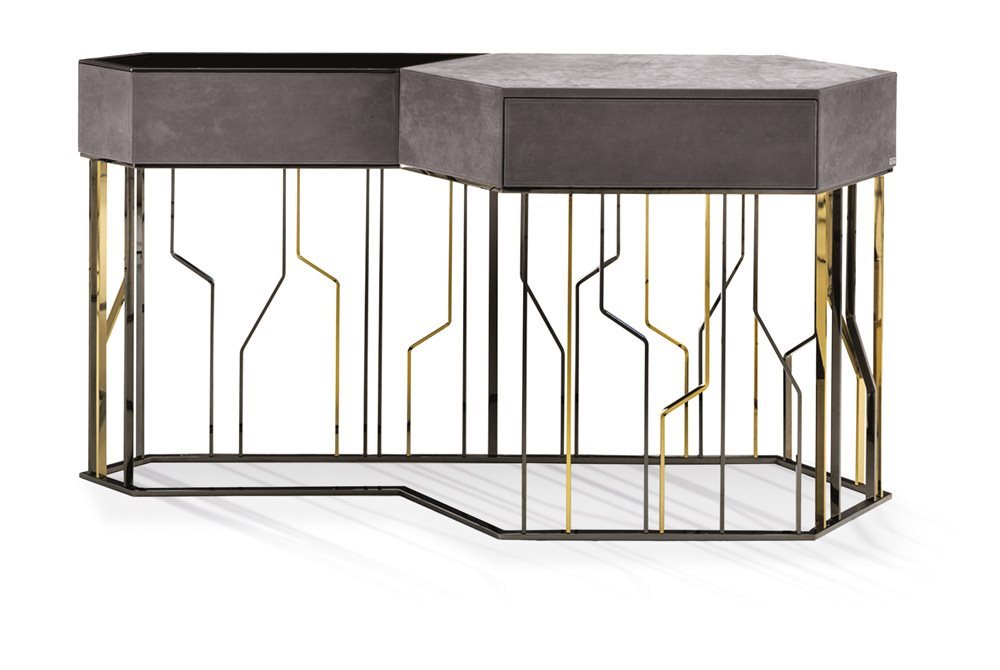 Консоль Фабрика LONGHI Ginza evo console 