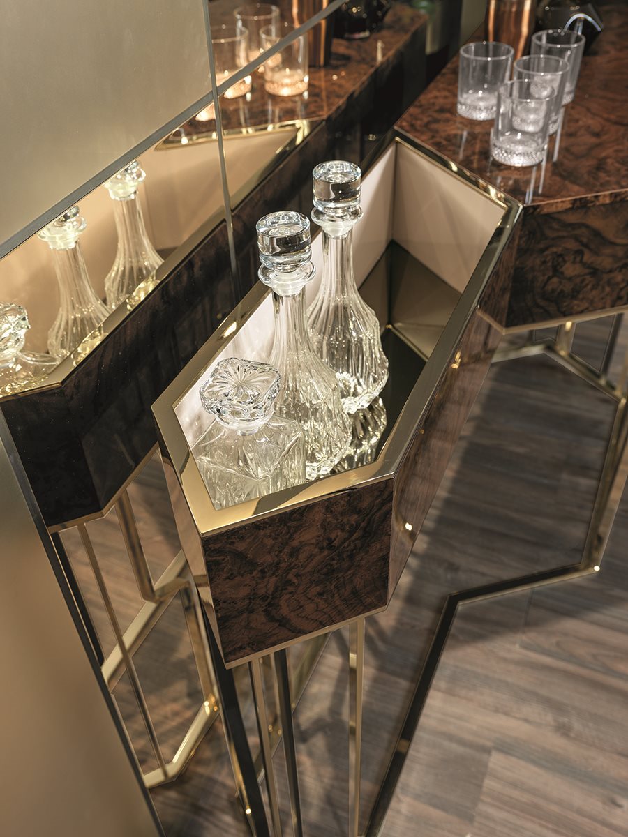Консоль Фабрика LONGHI Ginza evo console 