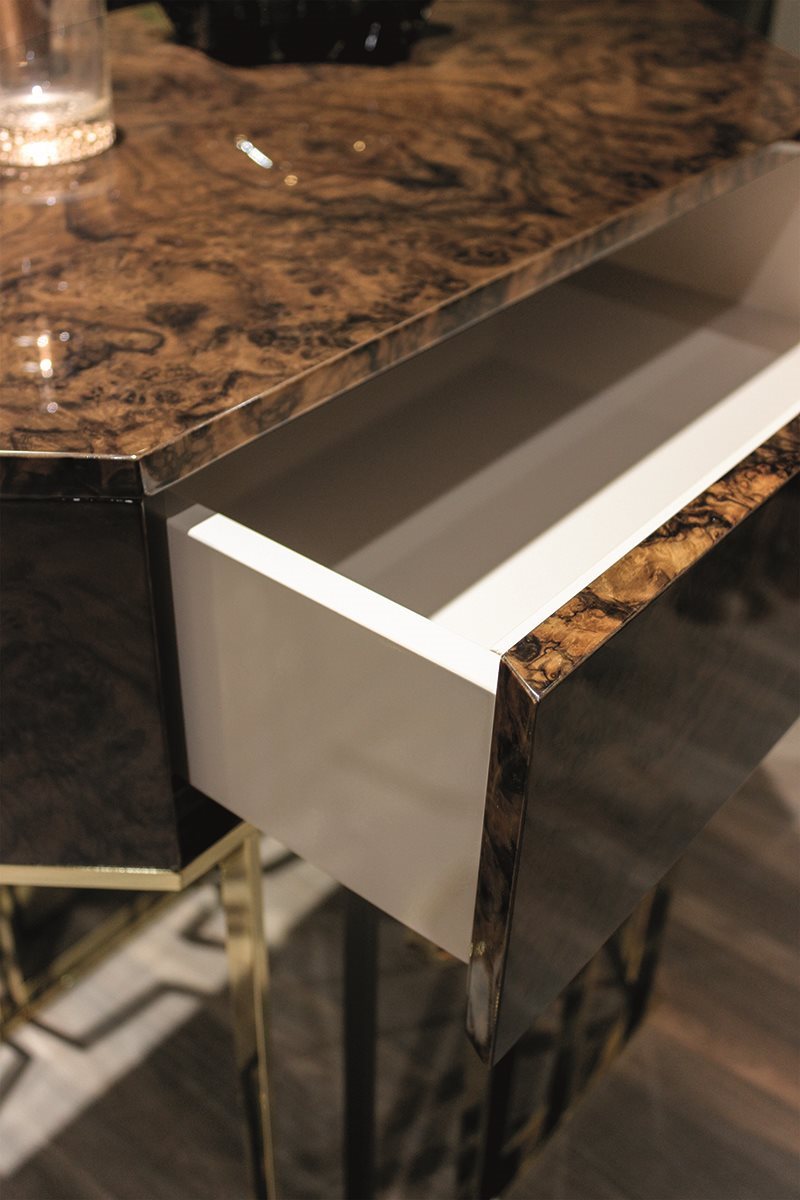 Консоль Фабрика LONGHI Ginza evo console 
