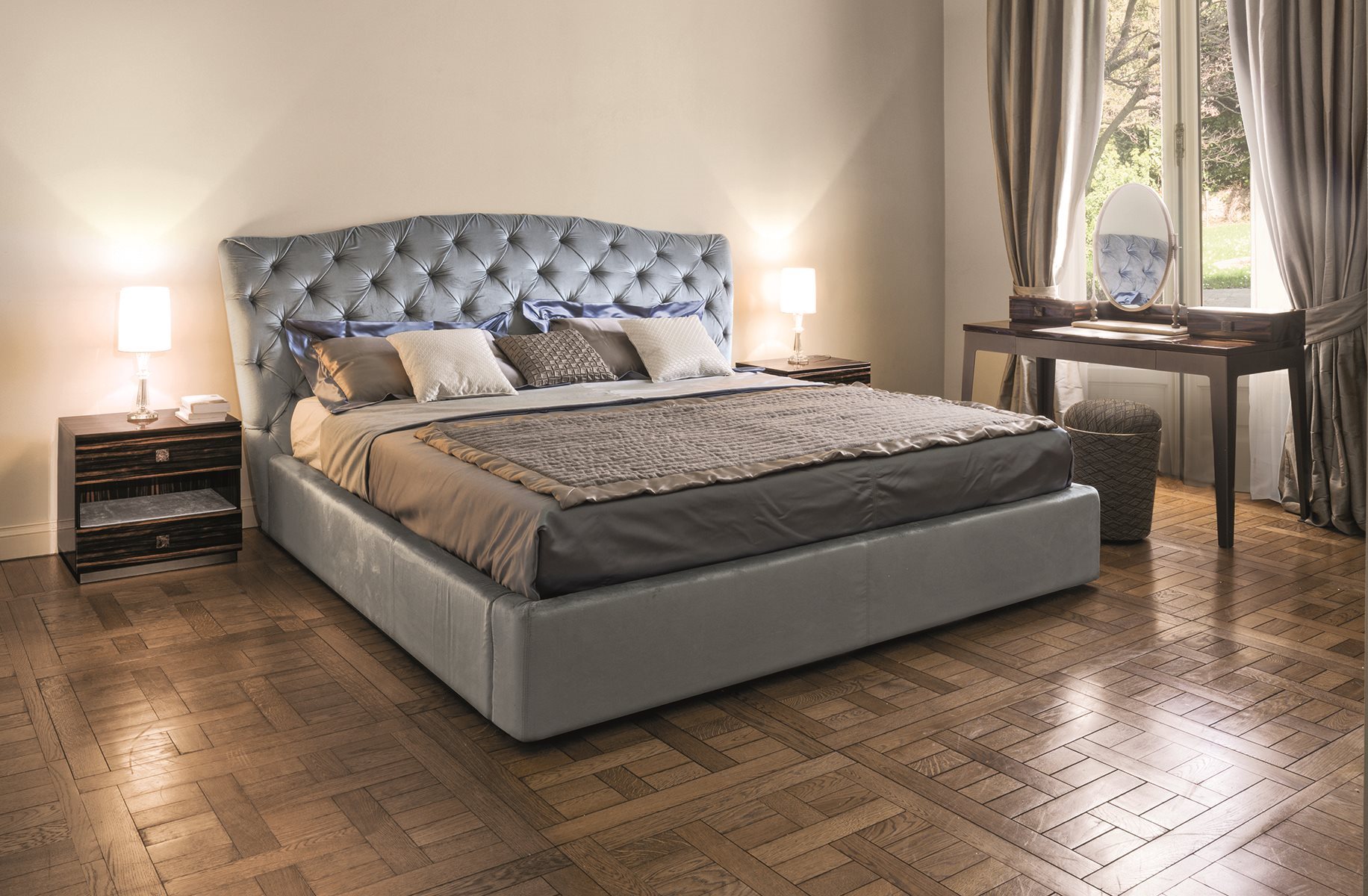 Кровать Фабрика LONGHI Grace bed 