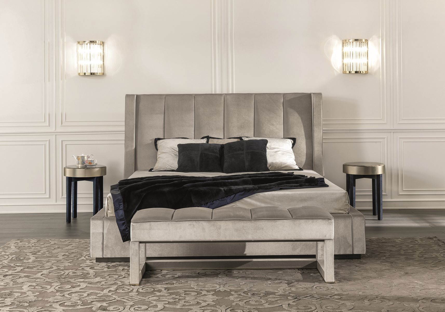 Кровать Фабрика LONGHI Kubrick Bed 