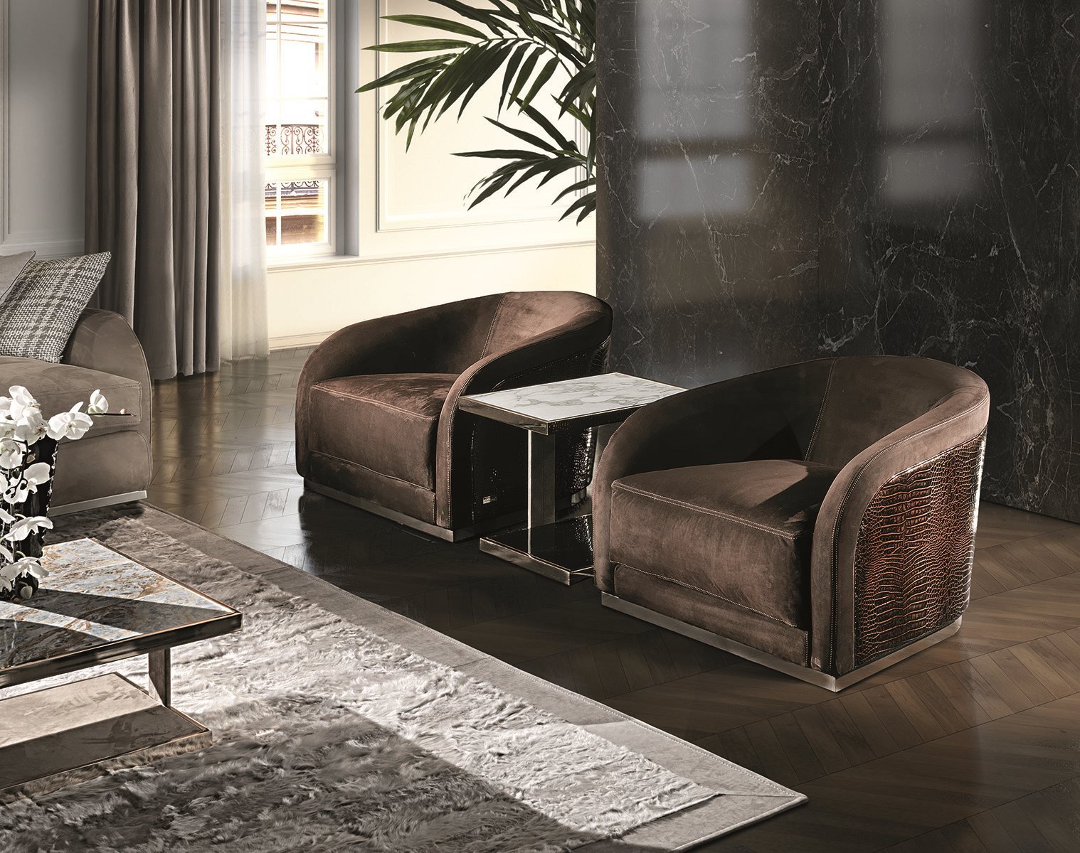Кресло Фабрика LONGHI Pearl 