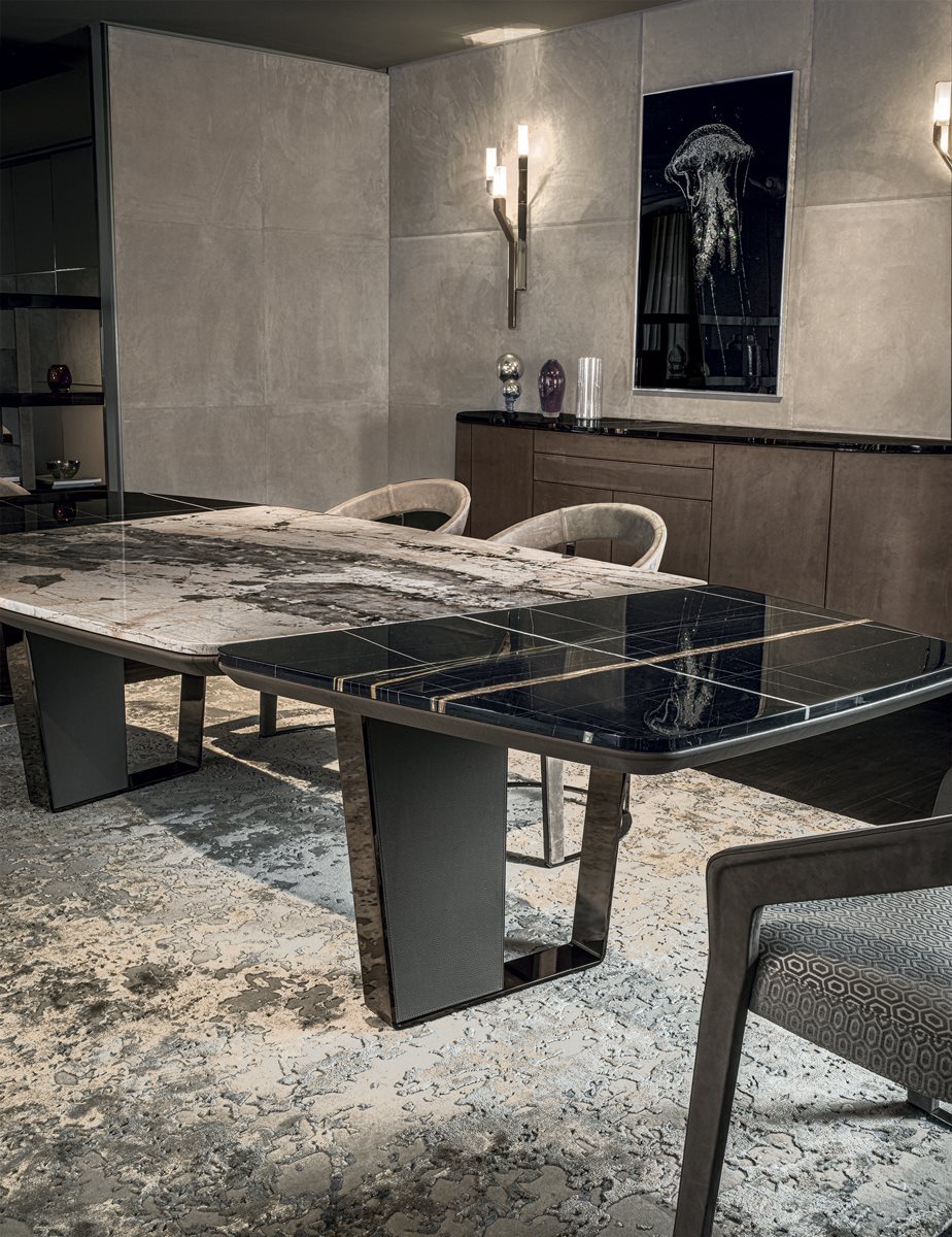 Стол обеденный Фабрика LONGHI Keope table 
