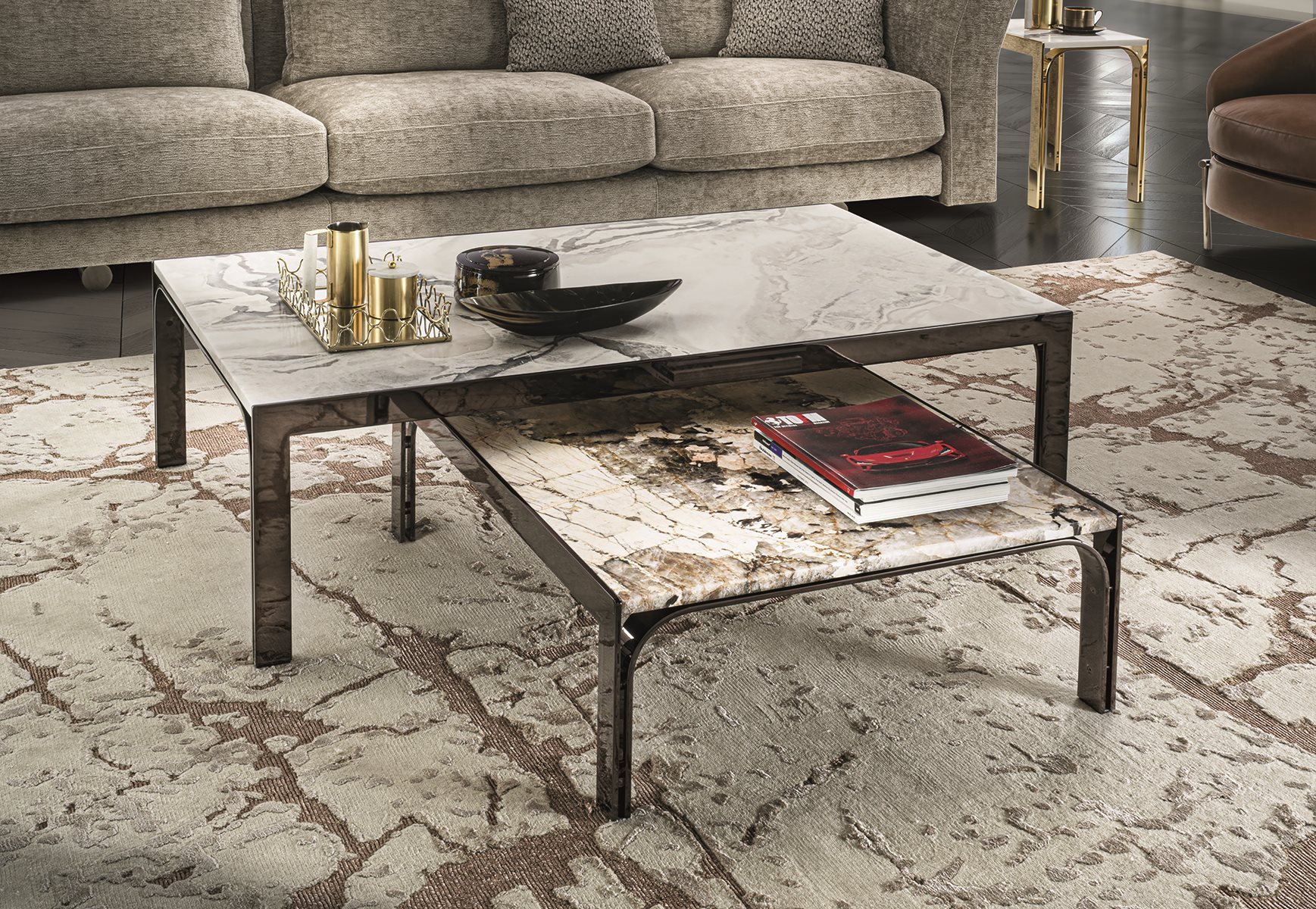 Стол журнальный Фабрика LONGHI Edge 