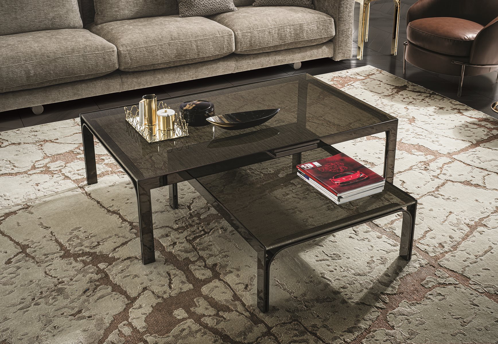 Стол журнальный Фабрика LONGHI Edge 