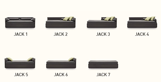 Диван-кровать Фабрика MILANO BEDDING Jack 