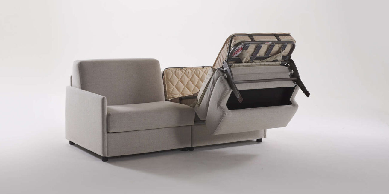 Диван-кровать Фабрика MILANO BEDDING Lampo gemellare 
