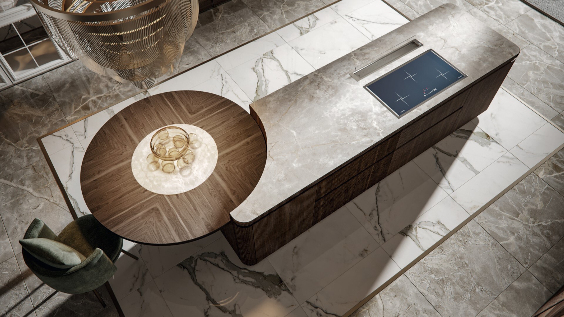Кухня Фабрика OLD LINE Glamour 