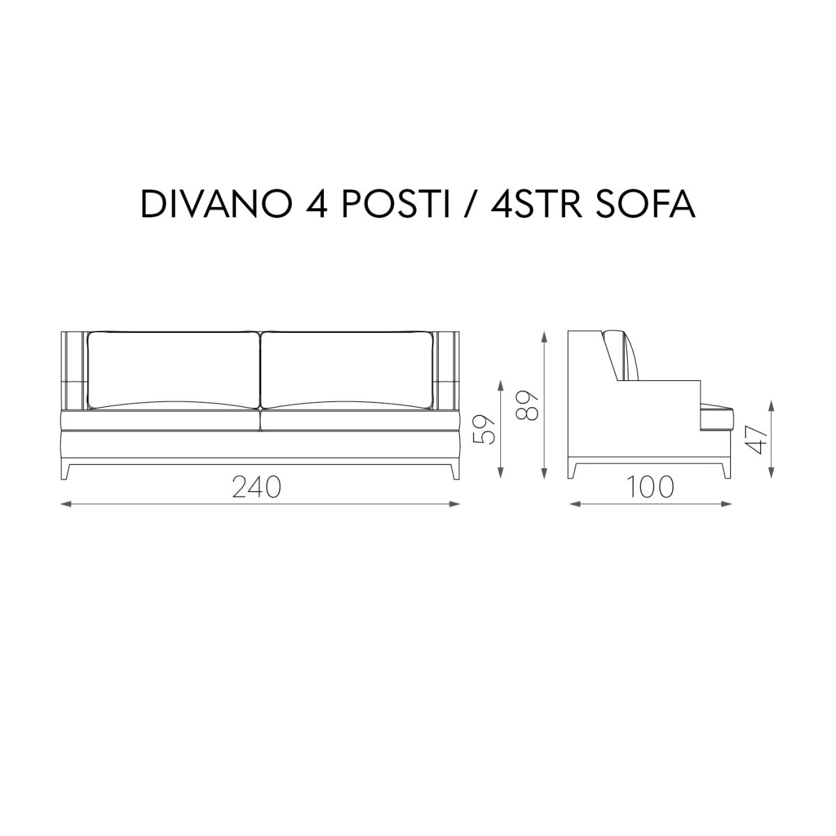 Диван Фабрика TOSCONOVA Ritz sofa 