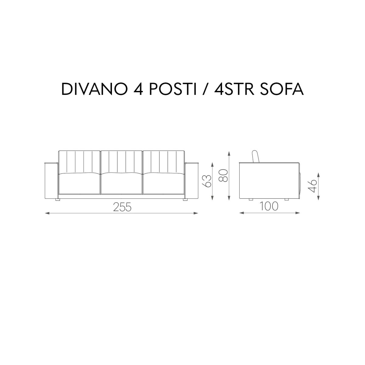 Диван Фабрика TOSCONOVA Taylor sofa 