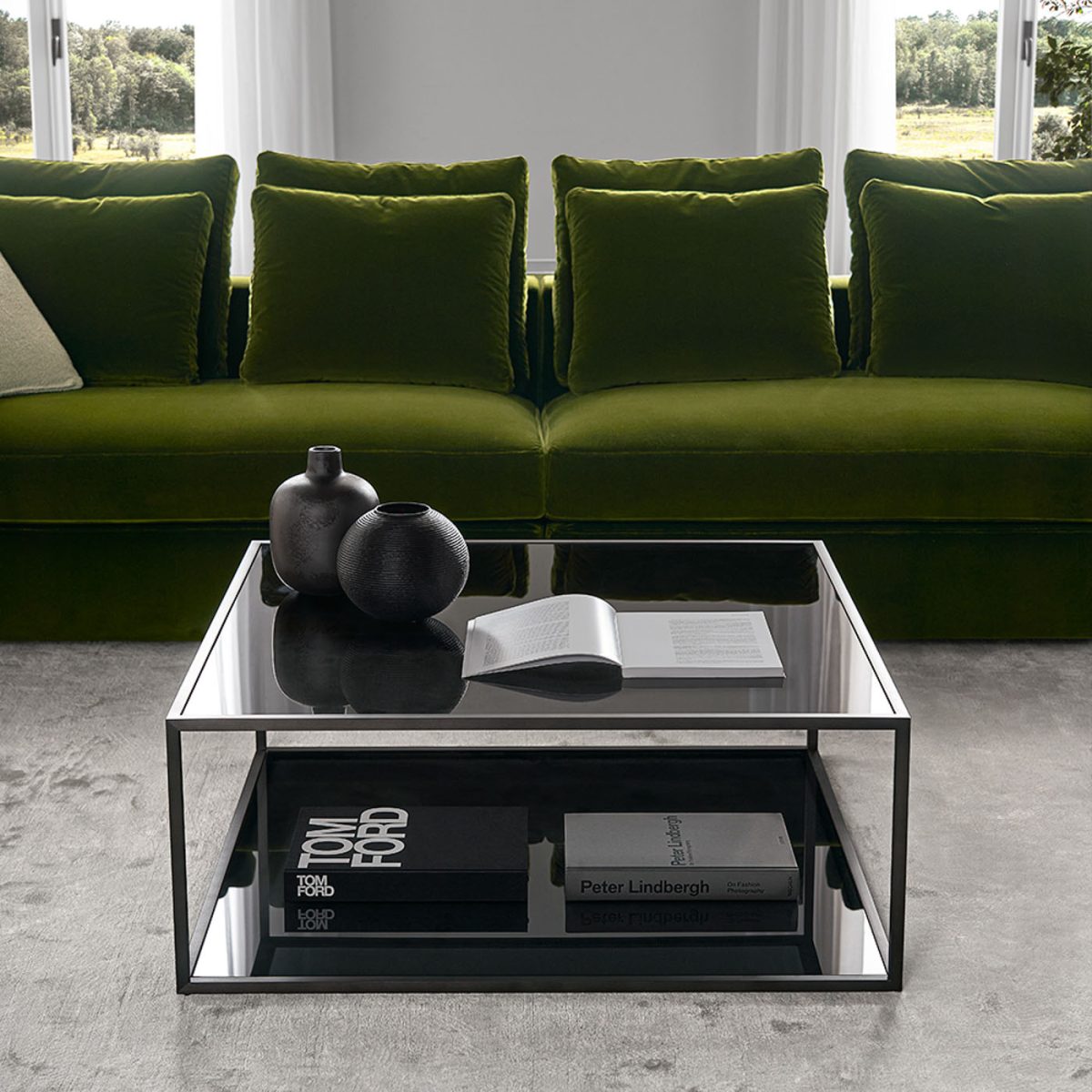 Стол журнальный Фабрика TOSCONOVA Square small table 