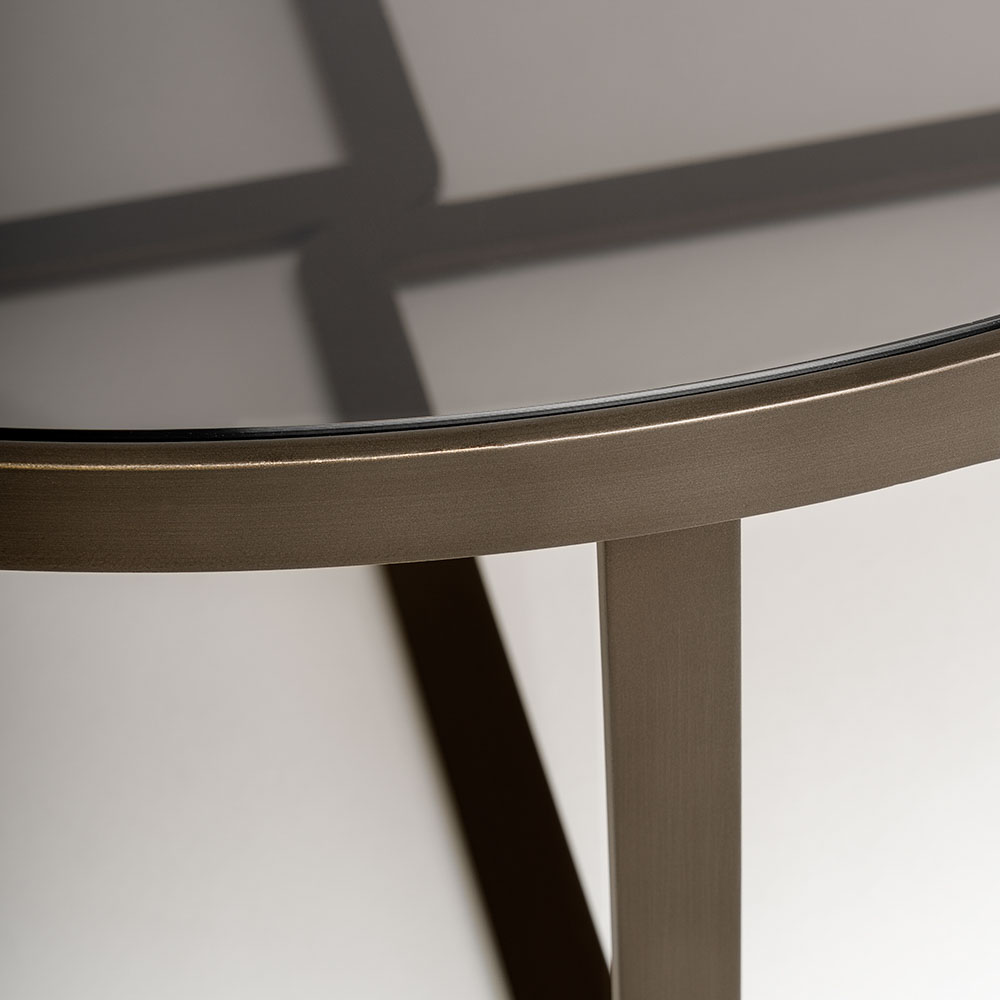 Стол журнальный Фабрика TOSCONOVA Teo round small table 