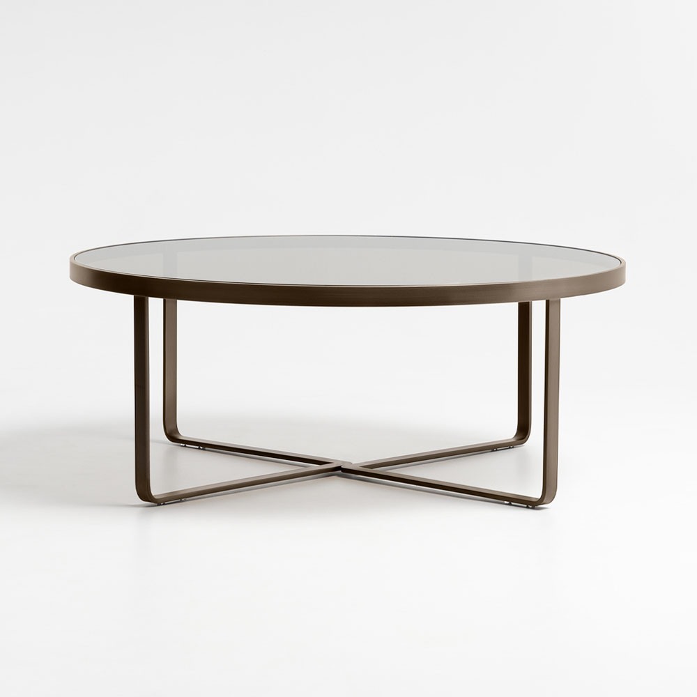 Стол журнальный Фабрика TOSCONOVA Teo round small table 